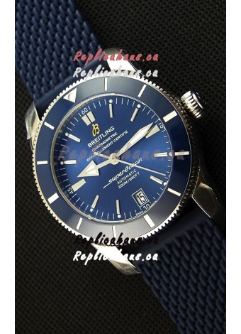 Breitling SuperOcean Heritage II B20 42MM Blue Dial Swiss Replica Watch - 1:1 Mirror Edition