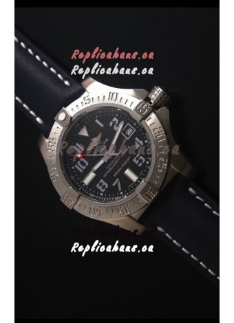 Breitling Avenger II Seawolf Black Dial 45MM - 1:1 Mirror Replica Watch