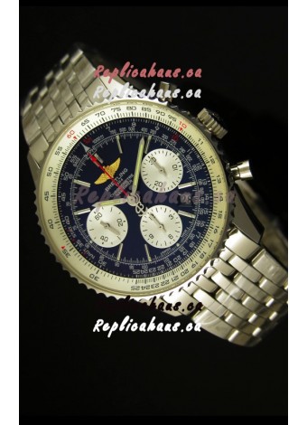 Breitling Navitimer 01 Swiss 1:1 Mirror Updated 2017 Replica Watch in Blue Dial