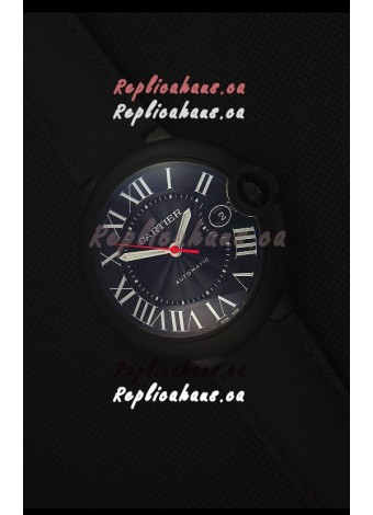 Cartier Ballon Bleu 42MM DLC Coated Swiss Replica Watch
