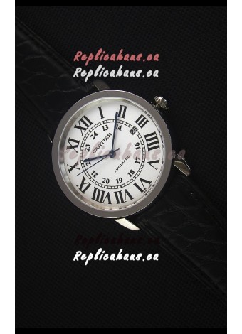 Cartier "Ronde De Cartier" Stainless Steel Case Watch 