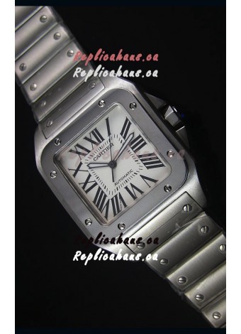 Cartier Santos 100 42MM Swiss Casing Watch with Japanese Movement 