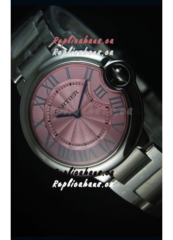Ballon De Bleu Pink Dial Watch 36MM with Swiss Quartz Movement