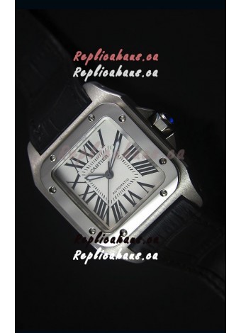 Cartier Santos 100 42MM Swiss Casing Watch with Japanese Movement 