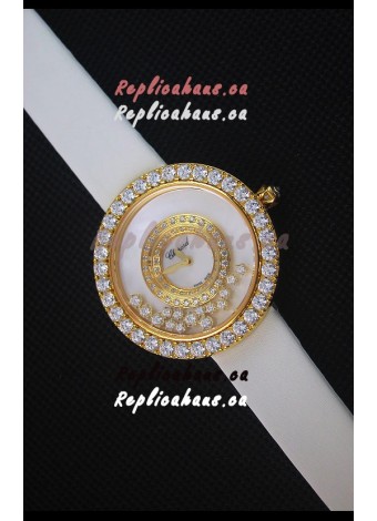 Chopard Happy Dreams 36MM White Strap in White Dial