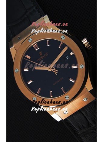 Hublot Classic Fusion King Gold Swiss Replica Watch - 1:1 Mirror Replica