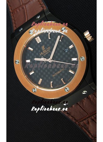 Hublot Classic Fusion Ceramic King Gold Swiss Replica Watch - 1:1 Mirror Replica