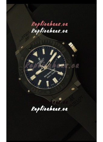 Hublot Big Bang Kind Full Ceramic Carbon Dial 1:1 Mirror Edition Swiss Replica Watch 