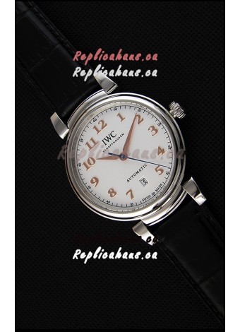 IWC Schaffhausen DA Vinci IW356601 Automatic Swiss Watch White Dial 1:1 Mirror Replica 