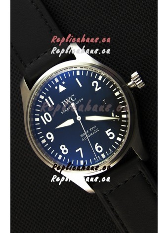 IWC Pilot's MARK XVIII IW327009 Black Dial Swiss Replica Watch 1:1 Mirror Edition