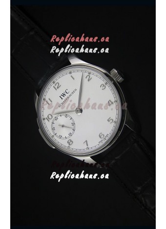 IWC Portuguese Handwind Ref# IW5242 Swiss 1:1 Mirror White Dial Watch