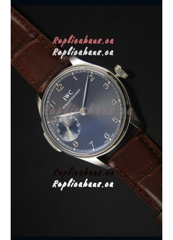IWC Portuguese Handwind Ref# IW5242 Swiss 1:1 Mirror Grey Dial Watch