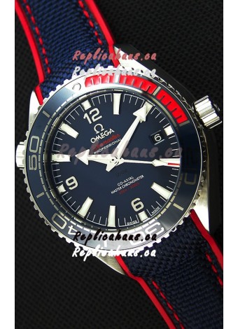 Omega Seamaster Planet Ocean Pyeong Chang 2018 Swiss Replica 1:1 Mirror Edition