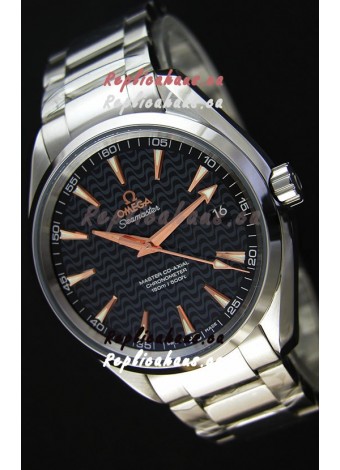 Omega Seamaster Aqua Terra Co-Axial Black Limited Edition Swiss 1:1 Mirror Replica
