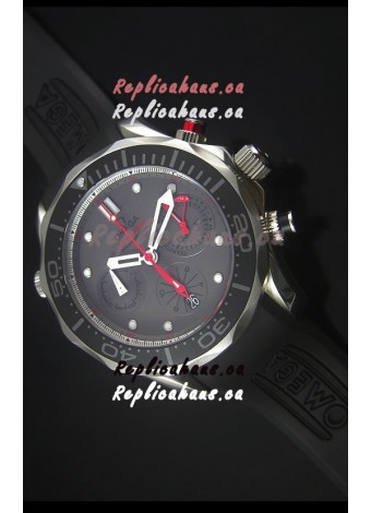 Omega Seamaster Professional Regatta Swiss Replica Watch Rubber Strap