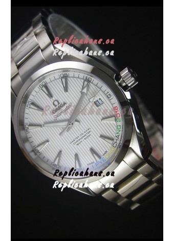 Omega Seamaster Master Co-Axial 2018 Pyeongchang Olympics Edition Swiss Replica Watch