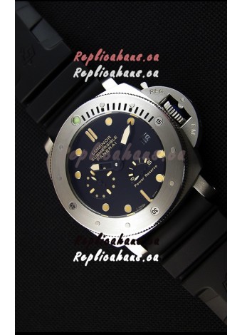Panerai Luminor Submersible Power Reserve Steel Japanese Replica Watch