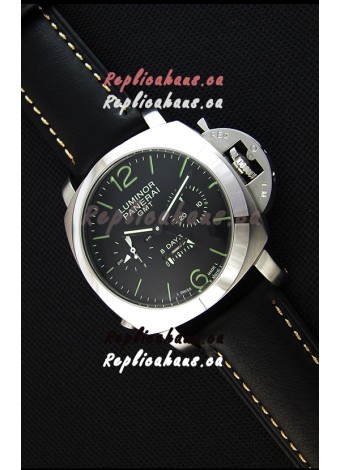 Panerai Luminor GMT 8 Days Power Reserve Japanese Replica Watch 