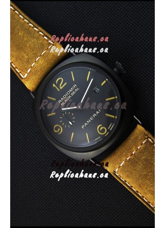 Panerai Radiomir Black Seal PAM292 Japanese Replica Watch in Black Dial 