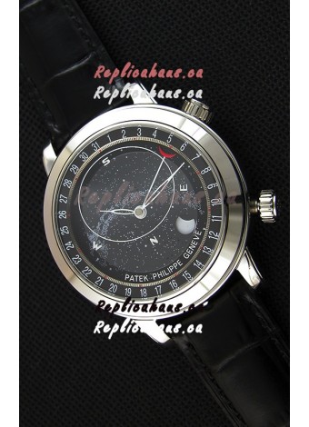 Patek Philippe Grand Complication 6102P Celestial Moon Age Grey Dial Swiss Replica Watch 