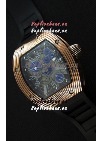 Richard Mille RM 018 Tourbillon Hommage A Boucheron Swiss Watch Rose Gold Case