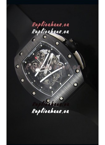 Richard Mille RM061 Ceramic Case Swiss Black Bezel Replica Watch