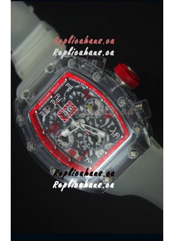 Richard Mille RM056-1 Tourbillon Felipe Massa Chronograh Red Bezel Watch