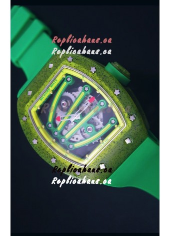 Richard Mille RM059 Yohan Blake Edition Swiss Replica Watch in Yellow Bezel
