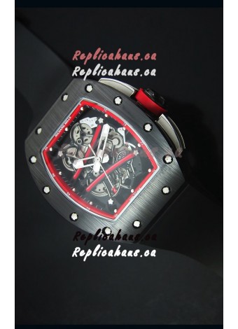 Richard Mille RM061 Ceramic Case Swiss Red Bezel Replica Watch