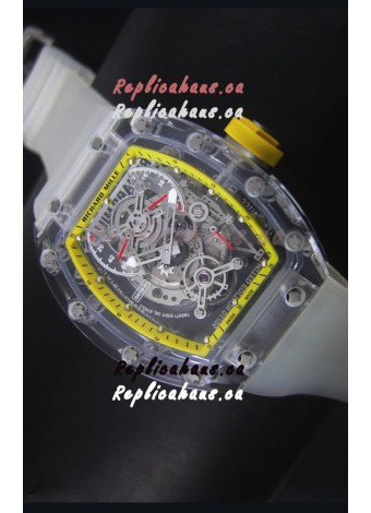 Richard Mille RM56-01 AN Saphir Yellow Edition Replica Watch 