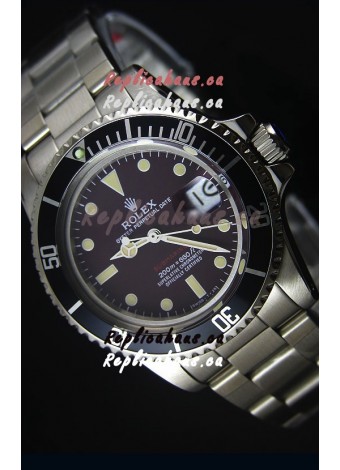 Rolex Submariner 1680 Vintage Edition Coffee Dial Swiss Watch 1:1 Mirror Replica Edition