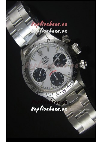Rolex Daytona Vintage 6263 for CARTIER Edition Swiss Replica Watch with Steel Bezel