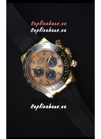 Rolex Daytona 116515 Everose 1:1 Mirror Replica Yellow Gold Swiss Watch
