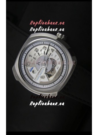 SevenFriday V02-01 Miyota 82S7 Movement 1:1 Edition White Dial
