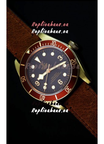 Tudor Heritage Bay Bronze Swiss Replica 1:1 Mirror Replica Edition with Two Straps