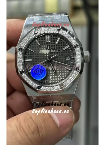 Audemars Piguet Royal Oak 37MM Grey Dial Watch in 3120 Movement - 1:1 Mirror Replica