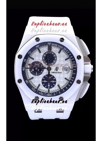 Audemars Piguet Royal Oak Offshore White Ceramic - Ultimate 1:1 3126 Movement