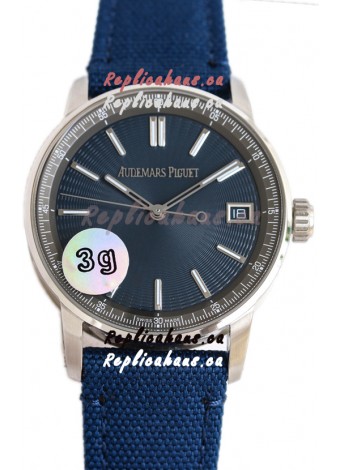 Audemars Piguet CODE 11.59 1:1 Mirror Swiss Replica Watch in Blue Dial 