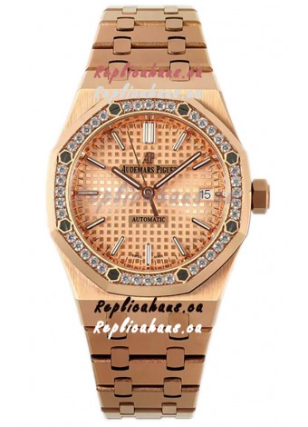 Audemars Piguet Royal Oak 37MM Frosted Casing Watch in 3120 Movement - 1:1 Mirror Replica