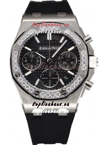Audemars Piguet Royal Oak Offshore Black Dial Chronograph 37MM - Swiss Replica Watch 