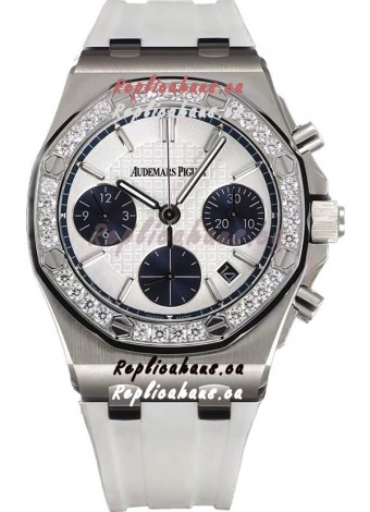 Audemars Piguet Royal Oak Offshore White Dial Chronograph 37MM - Swiss Replica Watch 