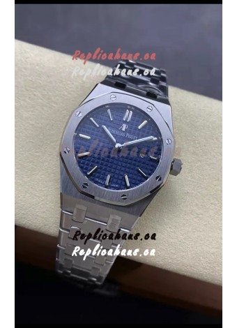 Audemars Piguet Royal Oak 33MM 904L Steel Blue Dial 1:1 Mirror Replica Watch