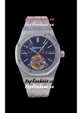 Audemars Piguet Royal Oak Tourbillon 41mm Blue Dial in 904L Steel Case