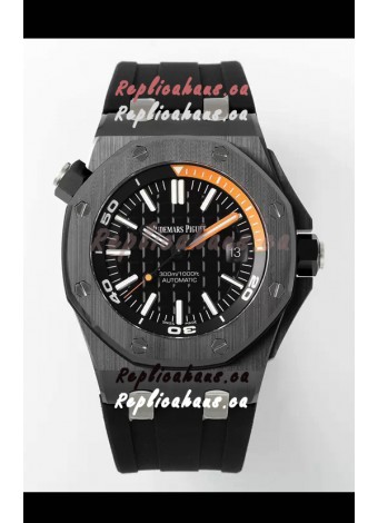 Audemars Piguet Royal Oak Offshore Ceramic 1:1 Ultimate Swiss Replica Watch Black Dial Cal.3102 Movement