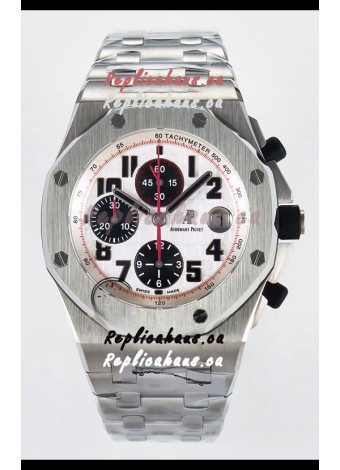 Audemars Piguet Royal Oak Offshore PANDA Chronograph 1:1 Super Clone Replica Watch - 904L Steel