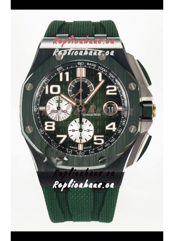 Audemars Piguet Royal Oak Offshore Super Clone Edition Green Ceramic Watch 