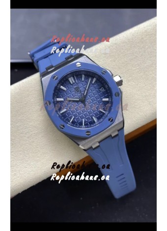 Audemars Piguet Royal Oak Offshore 15605SK Blue 1:1 Mirror Replica Watch 43MM