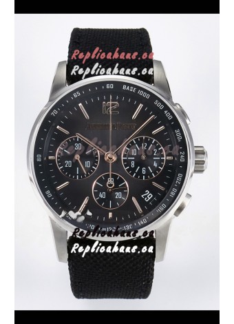 Audemars Piguet CODE 11.59 Chronograph Swiss Replica Watch in 904L Steel Grey Dial Gold Hands