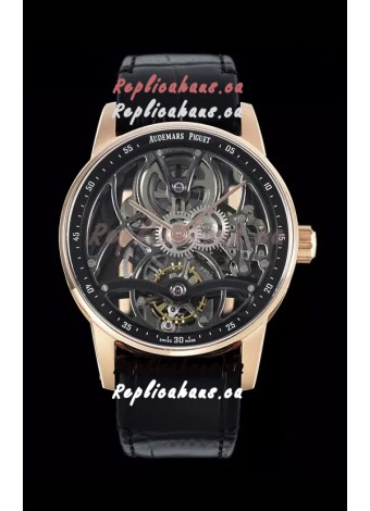 Audemars Piguet CODE 11.59 Openwork Dial Rose Gold Casing Superclone Watch
