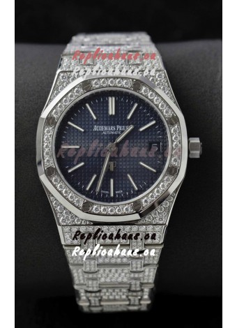 Audemars Piguet Royal Jumbo Oak Extra Thin IECED OUT Swiss Replica - 1:1 Mirror Replica Watch 904L Steel Casing
